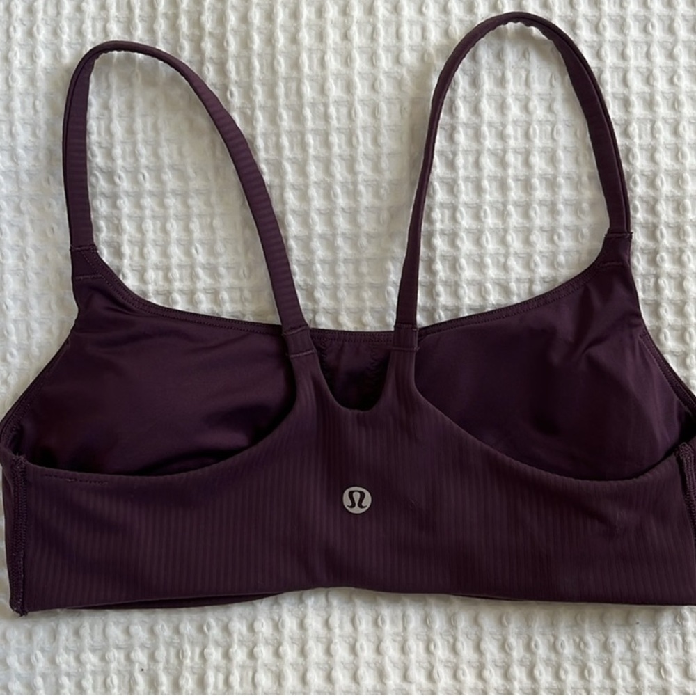 Lululemon Wunder Train Strappy Racer Bra AB. Size 6. - Picture 4 of 4